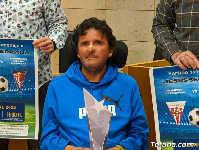 El partido de homenaje a Jess Serrano y a beneficio de la Asociacin ELA Regin de Murcia ser el domingo 7 de abril - 20