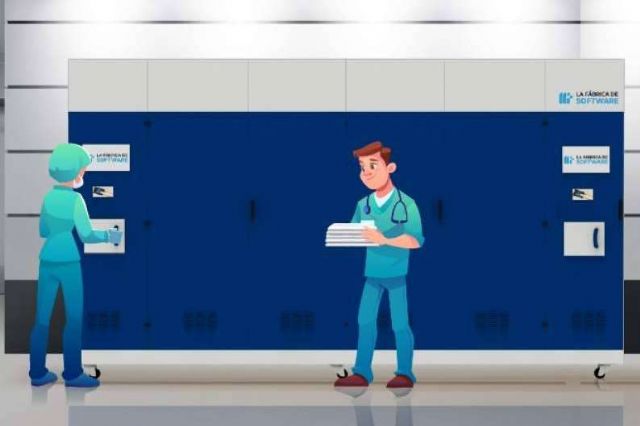 ¿Dónde encontrar una solución para obtener el calzado esterilizado en hospitales? La Fábrica del Software - 1, Foto 1