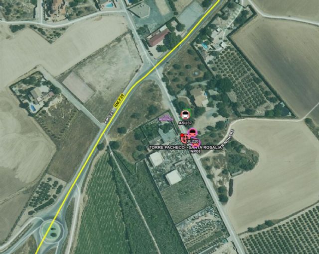 Incendio en una nave industrial en Torre Pacheco - 1, Foto 1