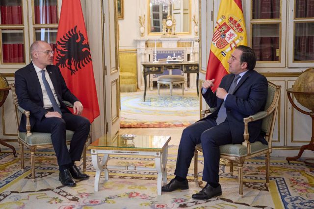 Albares se reúne con su homólogo albanés para reafirmar las buenas relaciones bilaterales y hablar de la ampliación de la Unión Europea - 1, Foto 1