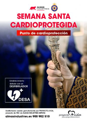 La Semana Santa de Sevilla cada vez más cardioprotegida por Protección Civil en previsión al récord de los millones de visitantes previstos este año - 1, Foto 1