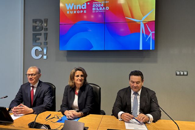 Ribera y la Asociación Eólica Española sellan el compromiso con el sector con la firma de la Carta Eólica nacional - 1, Foto 1