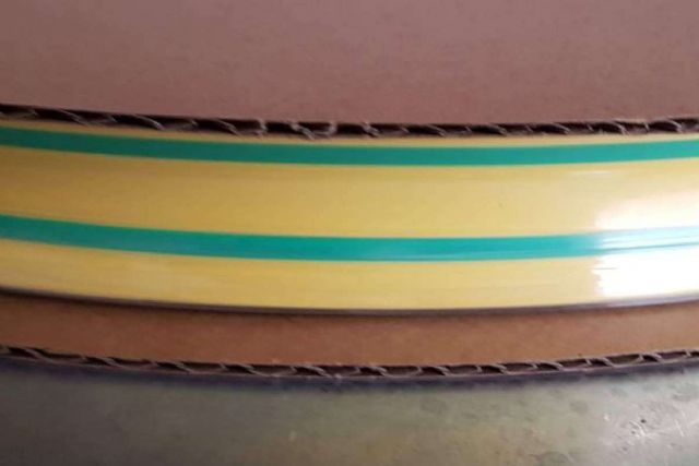 Manguito termocontraíble para toma de tierra (Amarillo/Verde) - 1, Foto 1