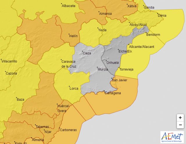 Meteorología actualiza sus avisos de fenómenos adversos para hoy - 1, Foto 1
