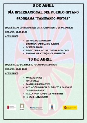 Mazarrón celebrará el Día Internacional del Pueblo Gitano el próximo 8 de abril - 1, Foto 1