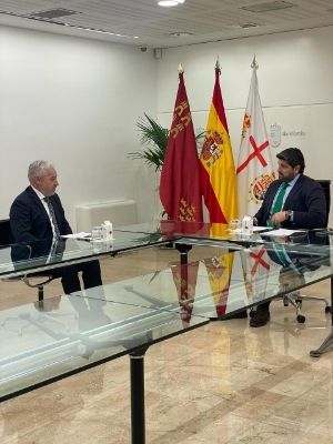 Campillo se reúne con el presidente de la Región, Fernando López Miras - 1, Foto 1