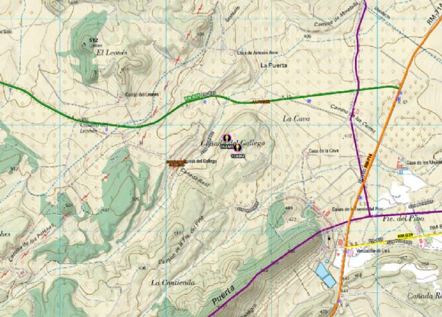 Movilizados medio aéreo y terrestres del Plan Infomur para apagar incendio forestal declarado en Moratalla - 1, Foto 1
