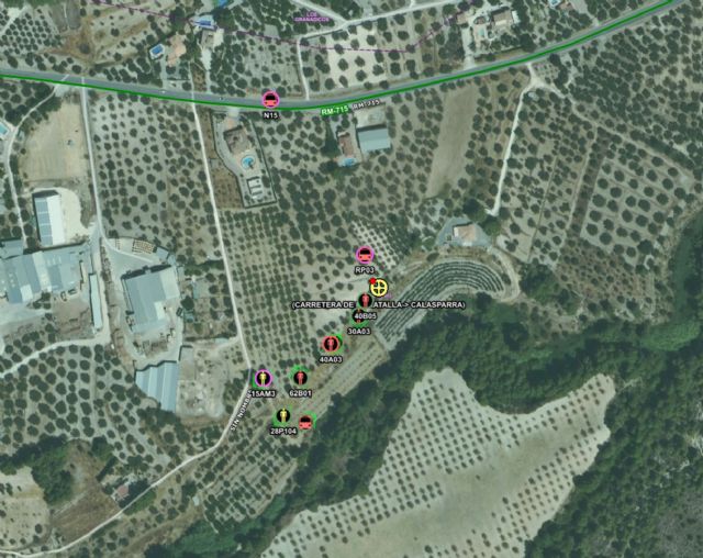 Incendio forestal en el paraje Cerro Carmona en Moratalla - 1, Foto 1