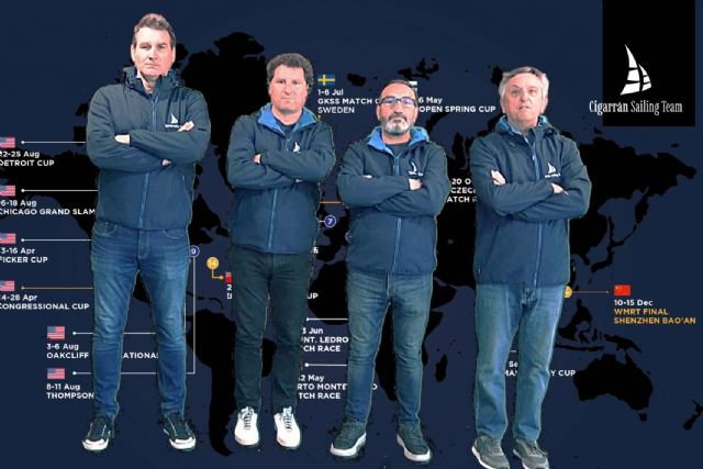 Cigarran Sailing Team en el Circuito Mundial de Match Race 2024 - 1, Foto 1