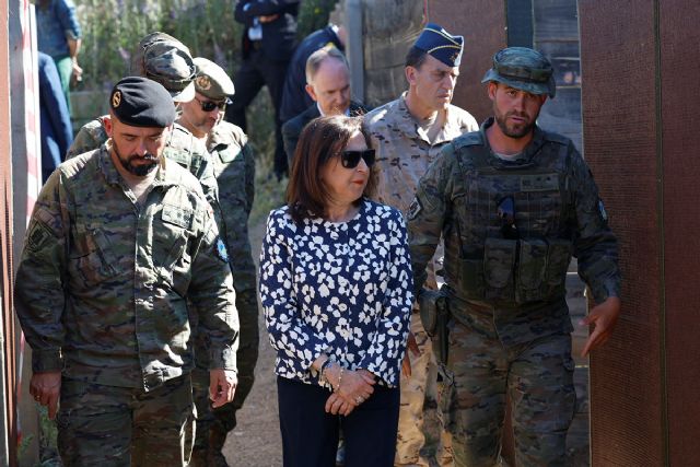 La ministra de Defensa asiste en Toledo a las prácticas de instrucción de militares ucranianos - 1, Foto 1