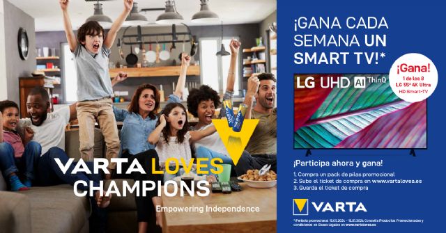 VARTA regala una televisión para disfrutar de los Juegos Olímpicos - 1, Foto 1