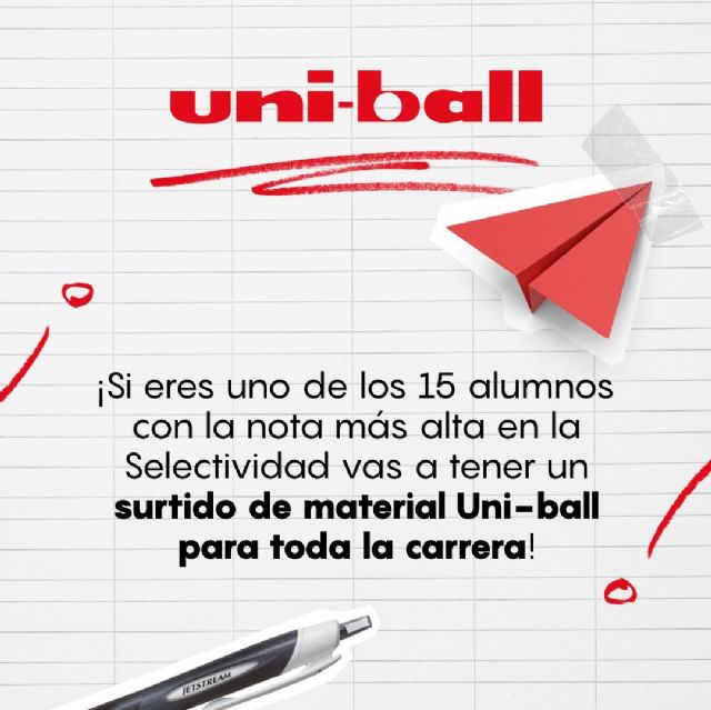 Uni-ball premiará a las mejores notas de Selectividad con material para toda la carrera - 1, Foto 1