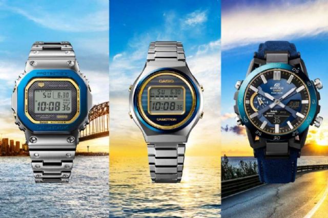 Casio celebra su 50 aniversario con una edición de relojes conmemorativos, inspirada en el nuevo concepto ´Cielo y Mar´ - 1, Foto 1