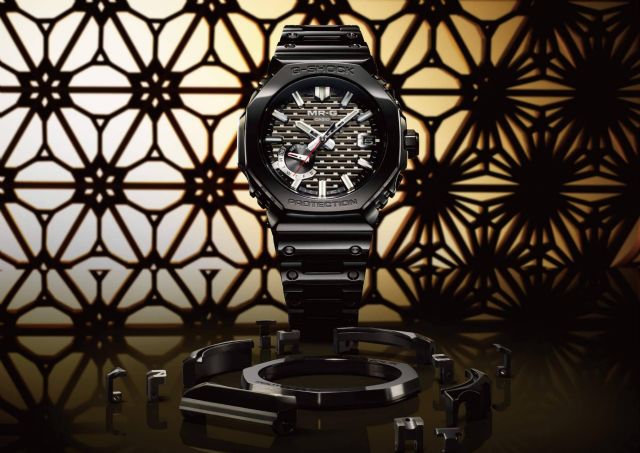 G-SHOCK Lanzará un MR-G con esfera inspirada en la belleza funcional de la carpintería Kigumi - 1, Foto 1