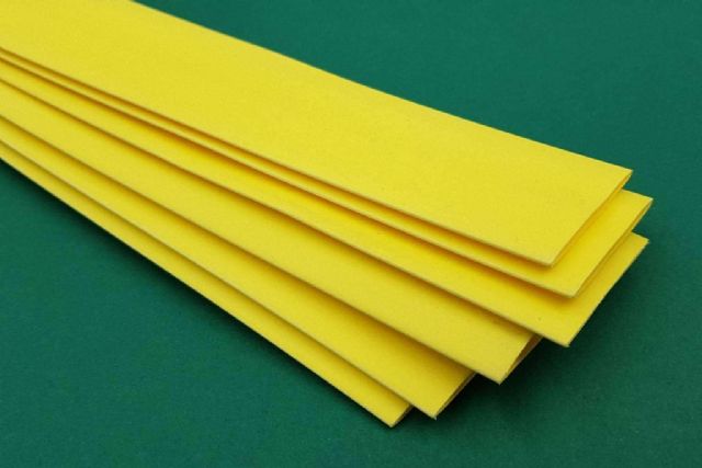 Innovación en el Sector; Funda Termocontraíble de Poliolefina Amarilla - 1, Foto 1