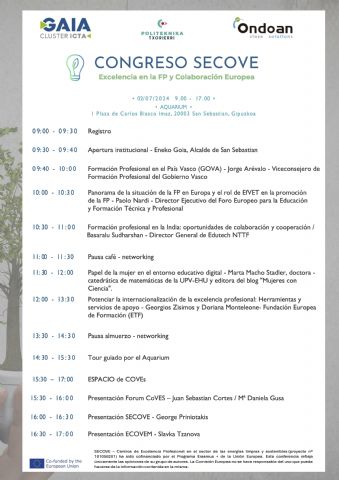 Profesionales de más de 12 países europeos se reúnen la próxima semana en San Sebastián para analizar el Talento y la Formación Profesional del siglo XXI - 1, Foto 1