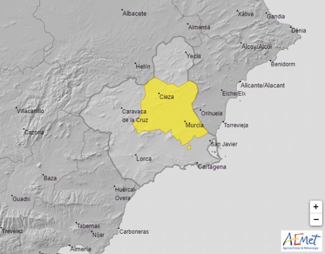 Meteorología mantiene su aviso amarillo por temperaturas de 38 grados mañana miércoles en la Vega del Segura - 1, Foto 1