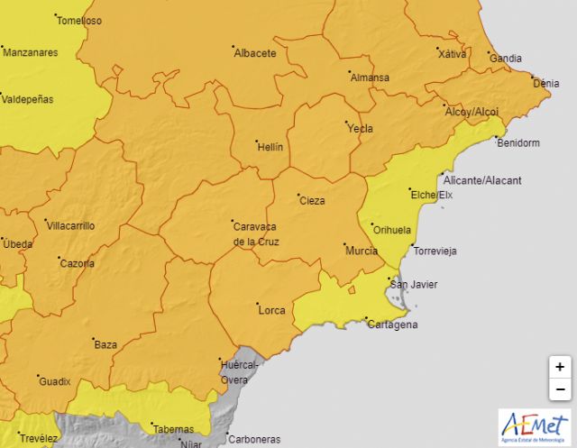 Aviso: Temperaturas máximas de hasta 42º mañana - 1, Foto 1