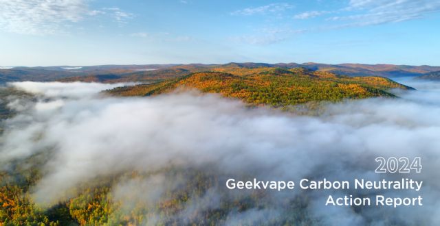 Geekvape publicó su primer Informe de Acción de Neutralidad de Carbono y se unió a la SBTi - 1, Foto 1