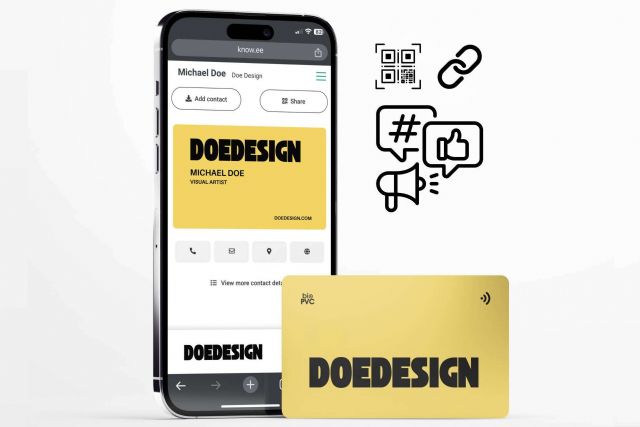 5 Maneras de Compartir la Tarjeta de Visita Digital Knowee - 1, Foto 1