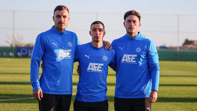 Albi, Lounis y Javi Julià, intensidad en la parcela defensiva - 1, Foto 1