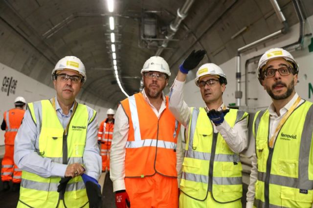 Óscar Puente visita la obra del nuevo túnel del Támesis en Londres que ejecutan empresas españolas - 1, Foto 1