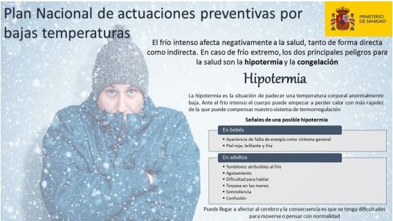 Murcia continúa en nivel 1 de riesgo en el marco del Plan Nacional de Actuaciones Preventivas de los Riesgos para la Salud por Bajas Temperaturas - 1, Foto 1