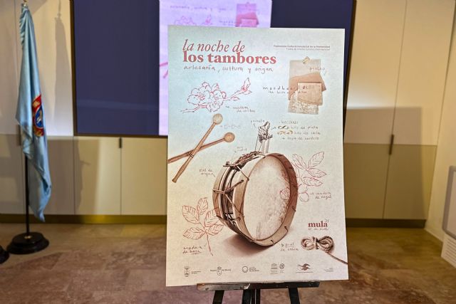 Presentación del Cartel de la Noche de los Tambores 2025: un homenaje a la artesanía y la tradición - 1, Foto 1
