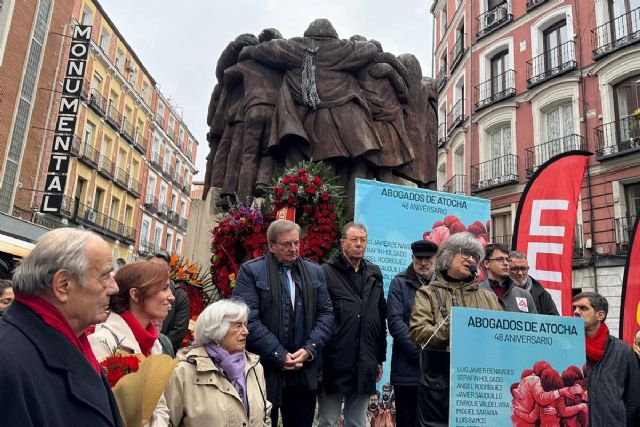 El monumento a los abogados asesinados en Atocha será declarado como Lugar de Memoria Democrática - 1, Foto 1