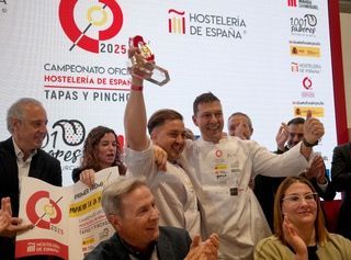La tapa Perdiz maíz y escabeche de Jesús Iván Anaya ganadora del III Campeonato Oficial Hostelería de España - Tapas y Pinchos - 1, Foto 1