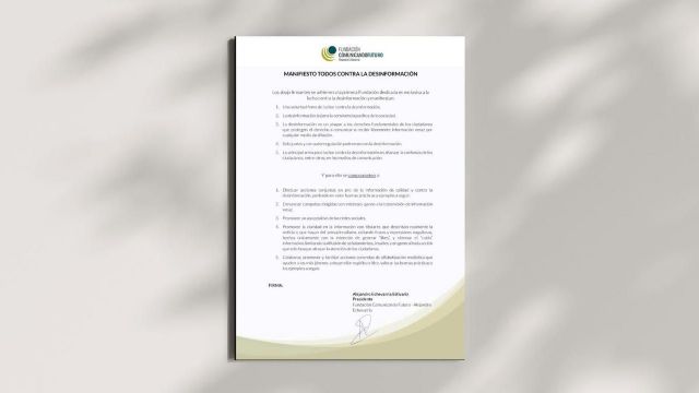 Nace el Primer Manifiesto contra la Desinformación - 1, Foto 1