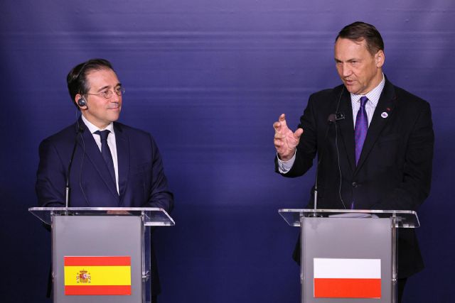 Albares y su homólogo polaco abordan los retos de la Presidencia de la UE - 1, Foto 1