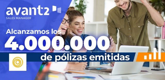 Avant2 Sales Manager alcanza un hito histórico con la emisión de su póliza número 4.000.000 - 1, Foto 1