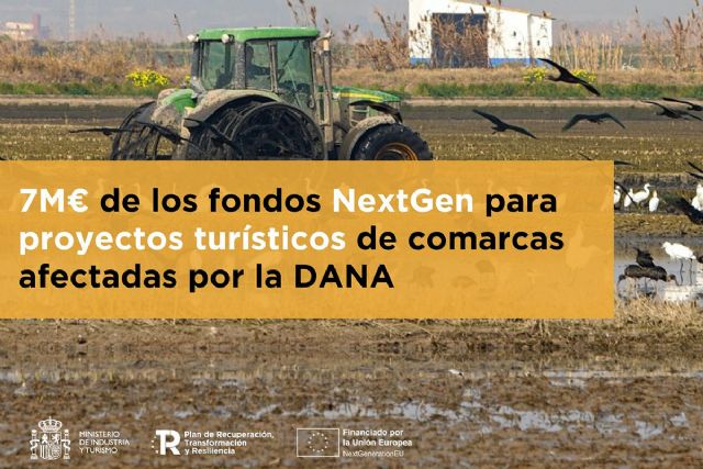 El Ministerio de Industria y Turismo destina 7 millones de euros de fondos NextGen para proyectos turísticos de comarcas afectadas por la DANA - 1, Foto 1