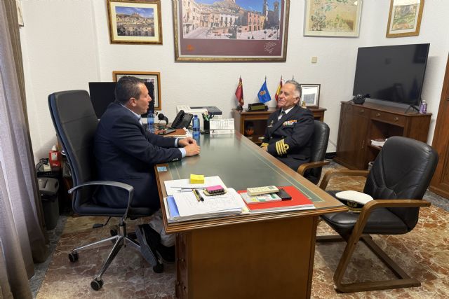 El alcalde de Mula se reúne con el delegado de Defensa de la Región de Murcia - 1, Foto 1