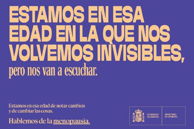 Sanidad lanza la campaña Hablemos de la menopausia - 1, Foto 1