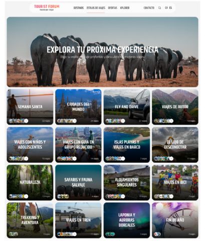 Tourist Forum presenta su nueva web: más tecnología y mejor experiencia para los viajeros - 1, Foto 1
