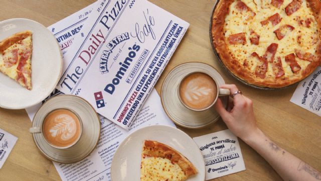 Domino’s Pizza regalará la nueva Croissantizzima y café en su nueva pop-up Domino’s Café - 1, Foto 1