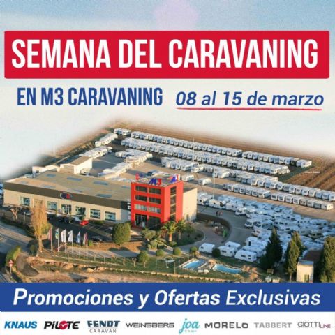 Semana del Caravaning en M3 Caravaning Vilafranca del 8 al 15 de marzo de 2025 - 1, Foto 1