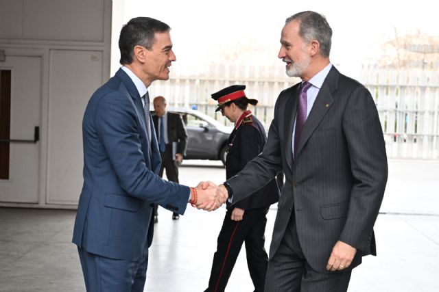 El presidente del Gobierno acompaña a S.M. el Rey en la inauguración del GSMA Mobile World Congress Barcelona 2025 - 1, Foto 1