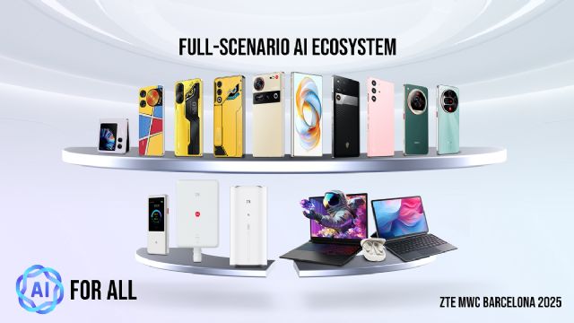 ZTE sorprende con sus nuevos dispositivos presentados en el MWC BARCELONA 2025 - 1, Foto 1