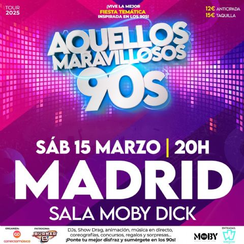 Vuelve la magia de los 90, la sala Moby Dick celebra una noche retro de nostalgia y temazos - 1, Foto 1