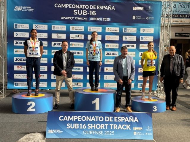 La alhamea Daniela Snchez, Campeona de Espaa Sub16 en 60m vallas, Foto 1