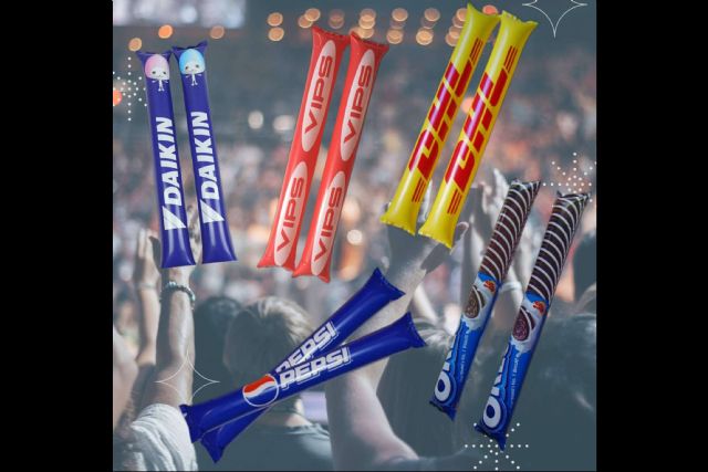 Aplaudidores hinchables impresos con logos, Jovi Inc refuerza la visibilidad de marcas en eventos - 1, Foto 1