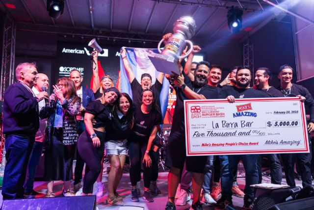 La Birra Bar hace historia en Estados Unidos y gana por segundo año el premio a la mejor hamburguesa del mundo - 1, Foto 1
