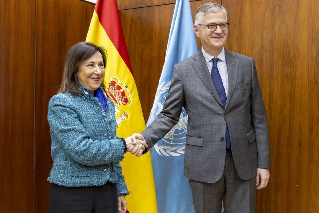 La ministra de Defensa y el secretario de Operaciones de Paz de la ONU confirman su voluntad de seguir colaborando en Líbano - 1, Foto 1