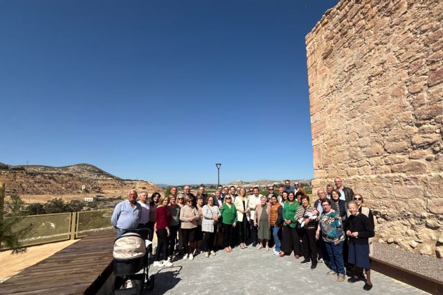 El Ayuntamiento de Mula y la Delegación del Gobierno visitan las obras de restauración de la Torre-Ermita de La Puebla de Mula - 1, Foto 1