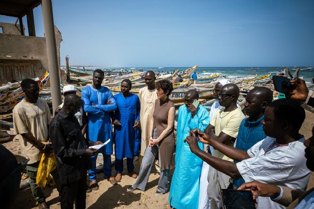 Elma Saiz visita en Kayar (Senegal) proyectos de emprendimiento puestos en marcha por migrantes retornados - 1, Foto 1