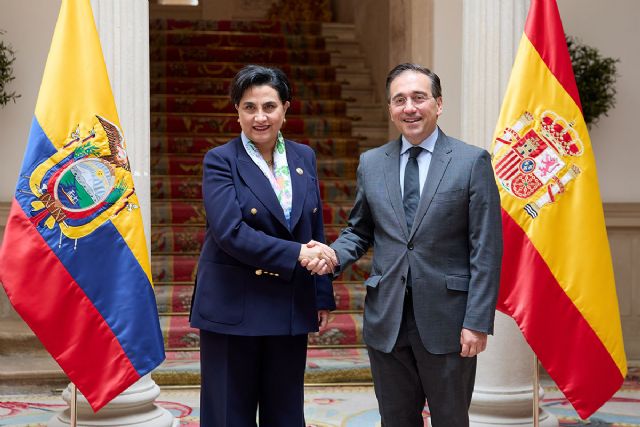 Albares se reúne con su homóloga de Ecuador durante la visita del presidente a España - 1, Foto 1