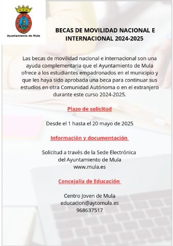 Abierto el plazo para solicitar las becas de movilidad nacional e internacional 2024-2025 - 1, Foto 1